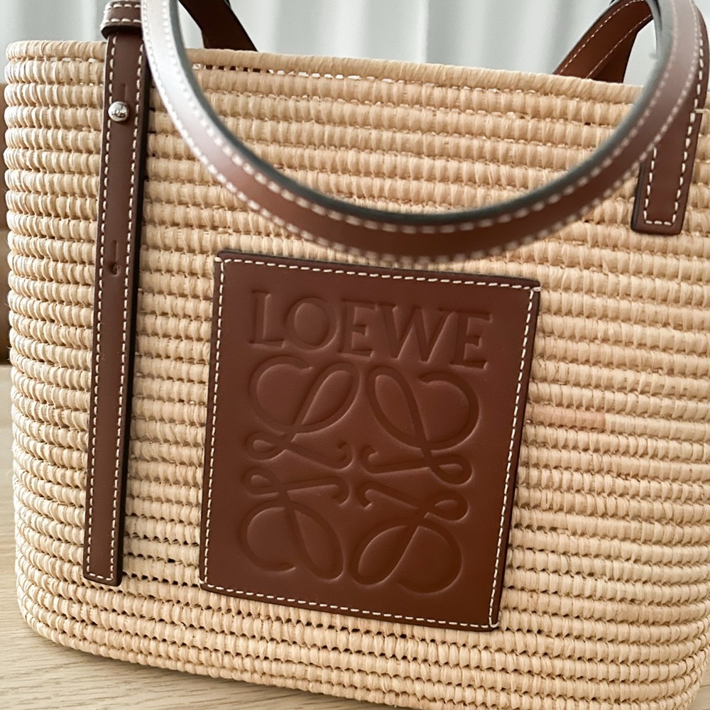 Loewe Square Small Basket tote bag - Picture 4 of 6